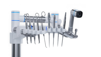 dental tools and equipment for oral surgery procedures