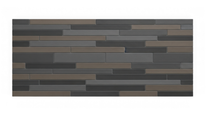 Gray and brown brick wall texture pattern