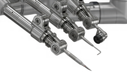 Industrial robotic arm end effectors and tools for assembly and manufacturing