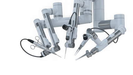 Robotic surgical instruments and tools for minimally invasive surgery