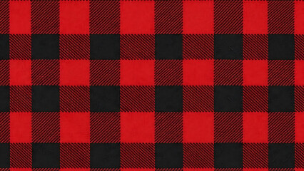 Red and black plaid pattern