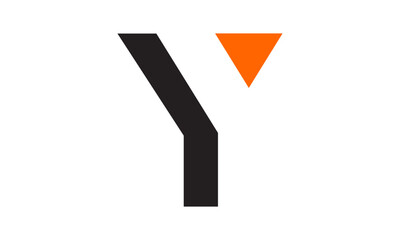 Modern Letter Y finance Logo	
