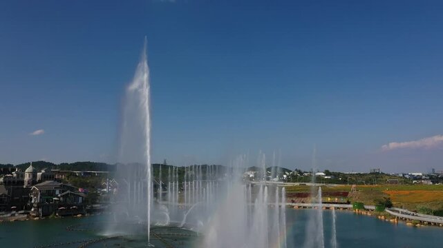 Tianhetan Park Fountains - Guiyang, Guizhou Province, China