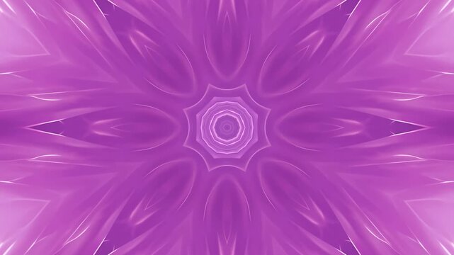 radiant purple floral mandala loop