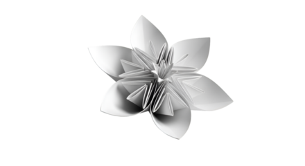 “Monochrome Petal Bloom: Elegant grayscale Flower Design”

