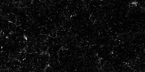 Dust and scratches design. Aged photo editor layer. Black grunge abstract background