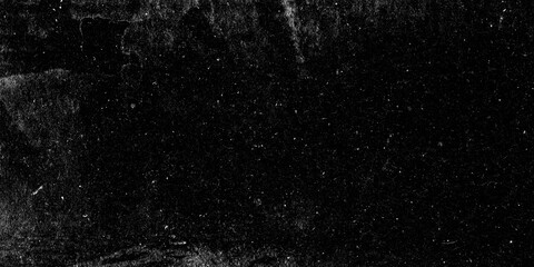 Dust and scratches design. Aged photo editor layer. Black grunge abstract background