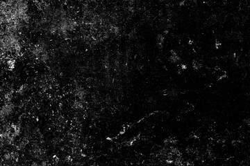Dust and scratches design. Aged photo editor layer. Black grunge abstract background