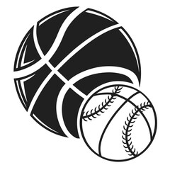 baseball ball and bat