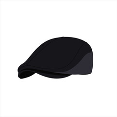 Fototapeta premium peaked cap. Flat cap,hunting hat 