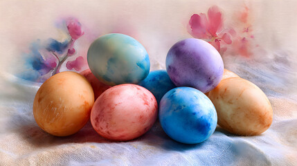 Colorful Easter Eggs
