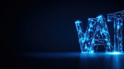 Illuminating a sophisticated digital interpretation, VAT is depicted in radiant. ..Created with Generative AI, not depicting real subjects.