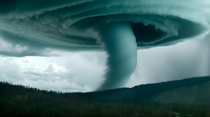 Rainbow Vortex in the Sky