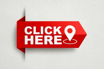 Click here button with location icon