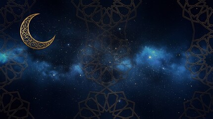 abstract background with stars