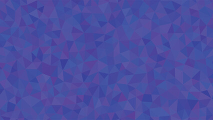 Obraz premium Abstract geometric pattern with shades of blue and purple triangles forming a dynamic background 4