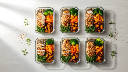 Healthy meal prep & &ldquo;food-as-lifestyle&rdquo; scenes