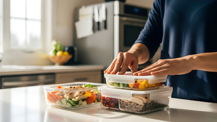 Healthy meal prep & &ldquo;food-as-lifestyle&rdquo; scenes