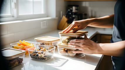 Healthy meal prep & &ldquo;food-as-lifestyle&rdquo; scenes