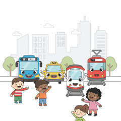 Playful City Adventures with Public Transportation