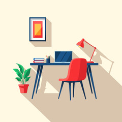 Minimalist Workstation Ready for Creative Projects