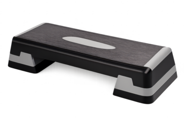 Step Aerobic Platform on transparent background studio isolated image