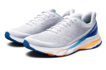 Running Shoes product shot on a transparent background studio image