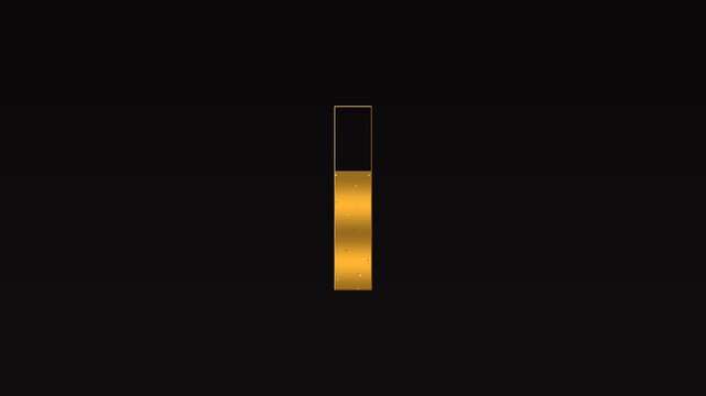 A progress and loading bar is displayed on a dark background. The design features a simple and clear layout meant for video creators. This bar can enhance project presentations.
