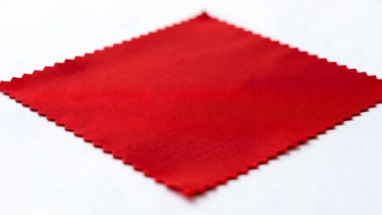 Red Fabric Swatch Sample