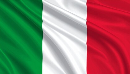 Obraz premium Italian Tricolor Flag – Symbol of National Identity, Heritage, and Cultural Pride