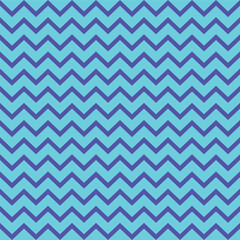 Chevron design seamless pattern. Navy blue zigzag, blue