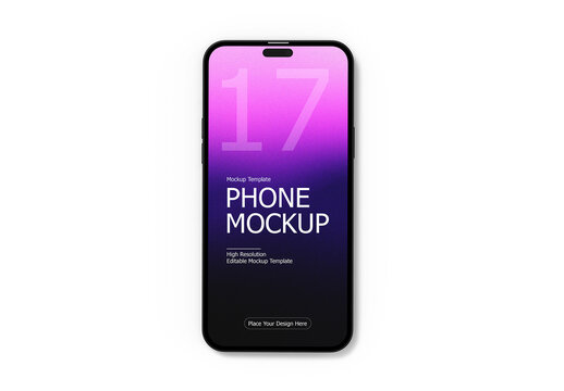 Phone Screen Mockup Template