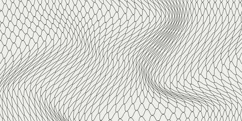 Mesh texture for fishing nets. Grunge pattern for sportswear or soccer goal, volleyball net, basketball hoop, hockey, athletics. Mesh modern net.Eps10 © Selviana