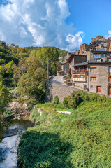Fototapeta premium Castellbo is a population center within the municipality of Montferrer i Castellbo, located in the valley of the same name. Spain