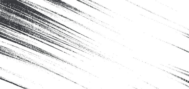 Diagonal grunge texture vector, distressed grain overlay with weathered line patterns for vintage and industrial graphic design