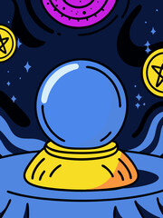 a-crystal-ball-reflects-a-mysterious-prophecy-