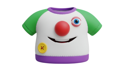 Whimsical cartoon t-shirt