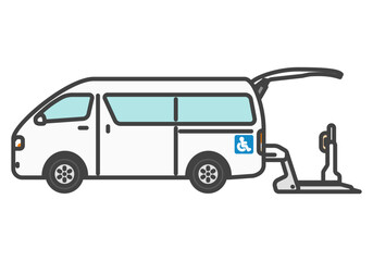 車椅子リフト付きバン｜福祉車両シリーズ