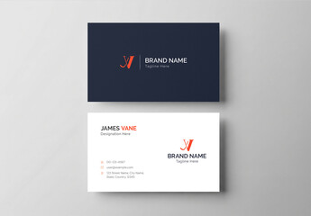 Modern Business Card Design Layout