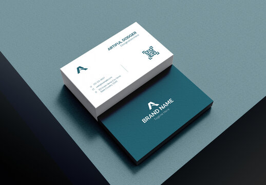 Modern Minimal Logo and Business Card Branding Template