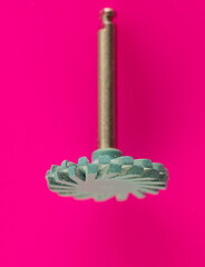 milling cutter for processing dental metal work in a laboratory