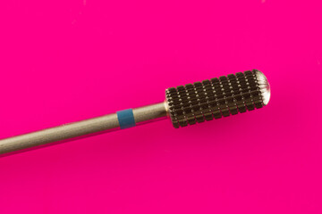 milling cutter for processing dental metal work in a laboratory