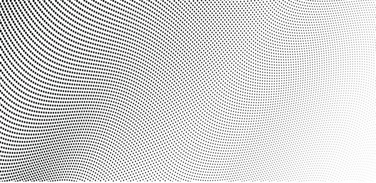 abstract wave dotted line background tech dynamic dash