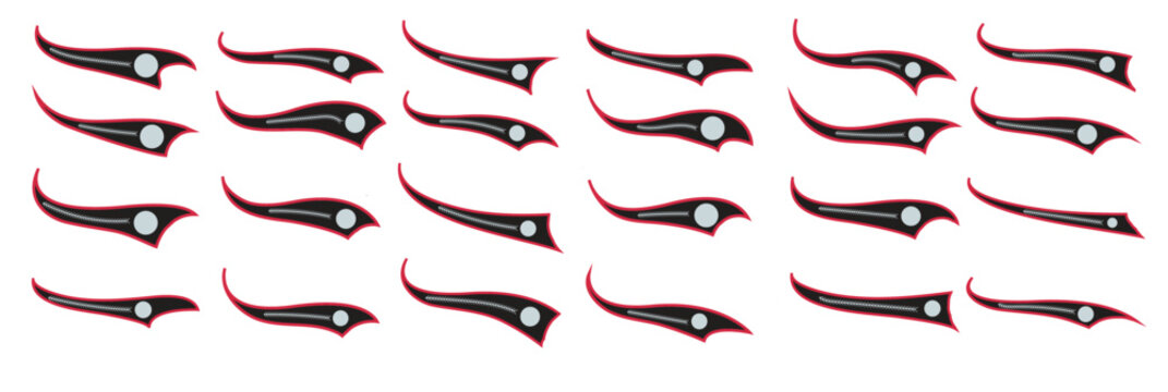 baseball text tail swoosh calligraphy font retro style sign