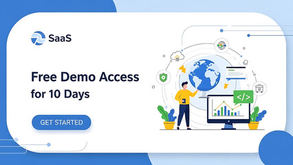 SaaS software demo access for 10 days free trial offer