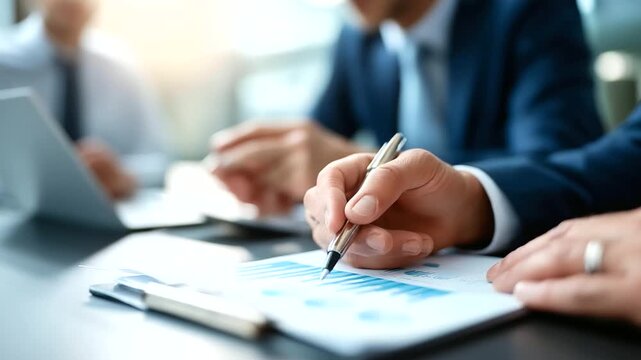 Professional_executive_business_team_brainstorming_on_investment_project_strategy_planning_meeting_partner