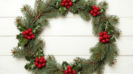 Elegant Holiday Wreath Decoration