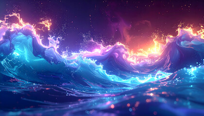 abstract blue background