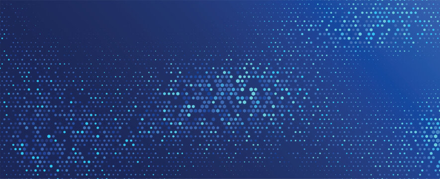 blue glowing hexagon background abstract hexagonal grid