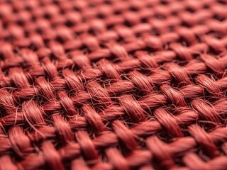 Chinese new year background Macro view of woven red fabric textile pattern | Chinese, red, new year, background, abstract.